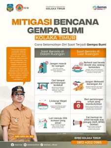 Potensi Gempa Susulan Masih Ada, Bupati Koltim Keluarkan Surat Himbauan Meliburkan Sekolah Di Koltim.