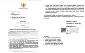 Pasca Bencana Gempa Bumi, Kegiatan Pembelajaran Sekolah Di Koltim Kembali Dibuka, Bupati Koltim Keluarkan Surat Edaran.